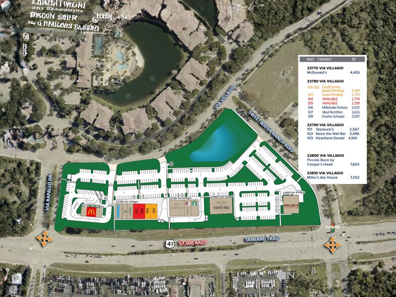 8001 Via Rapallo Dr, Estero, FL à louer - Plan de site – Image 3 sur 3