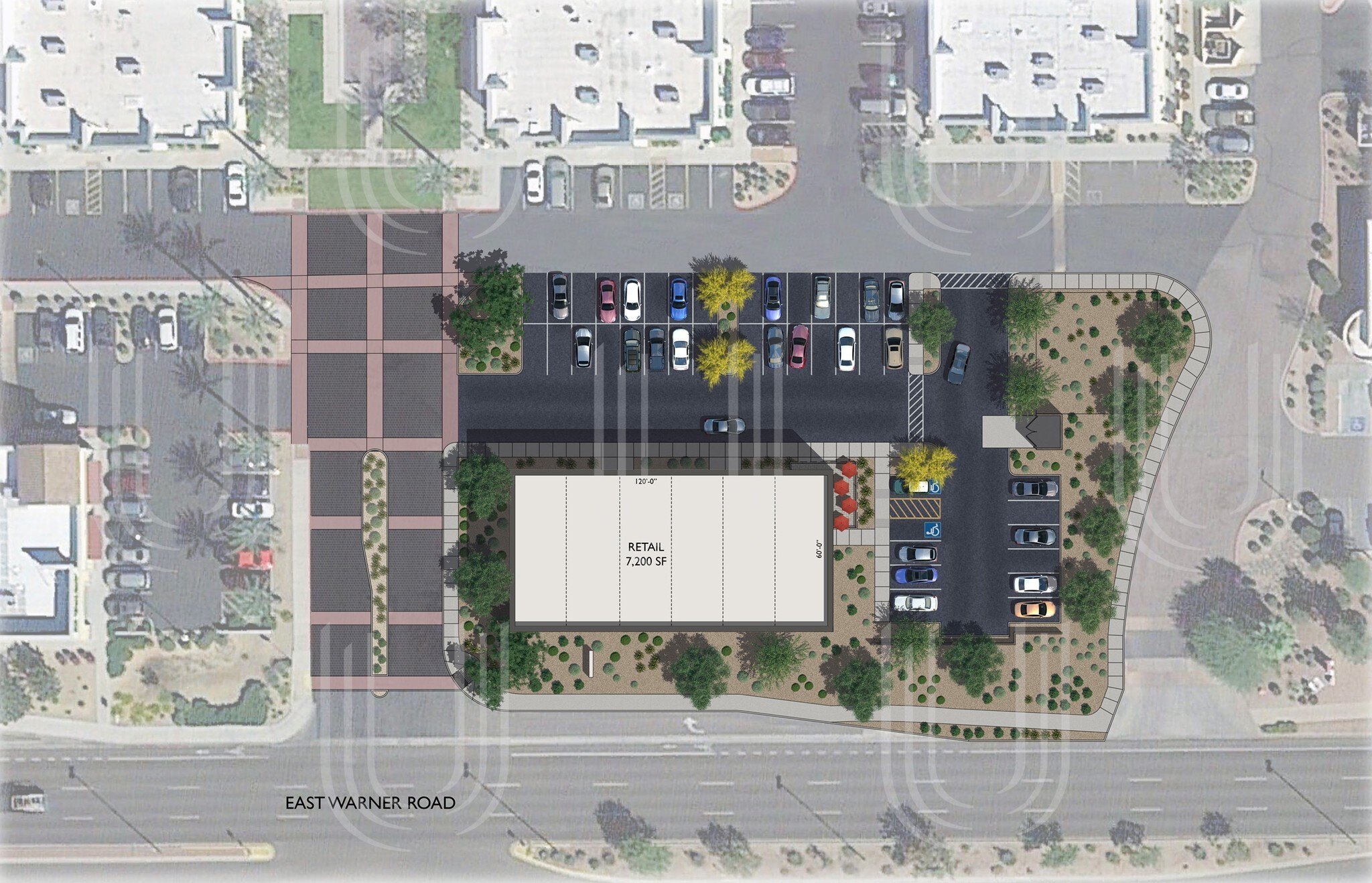 732 E Warner Rd, Gilbert, AZ à louer Aérien– Image 1 sur 7