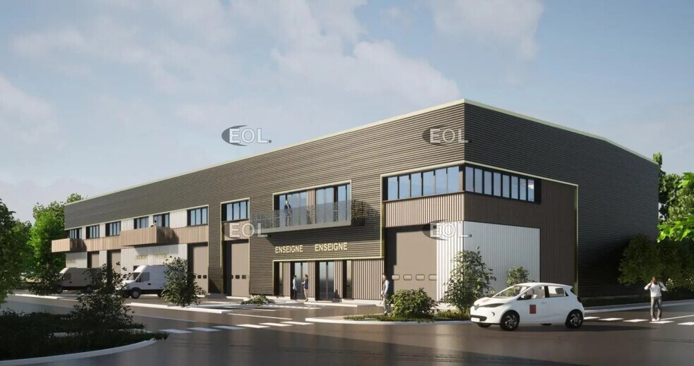 Local d’activités dans Chalifert à louer - Photo de l’immeuble – Image 2 sur 3