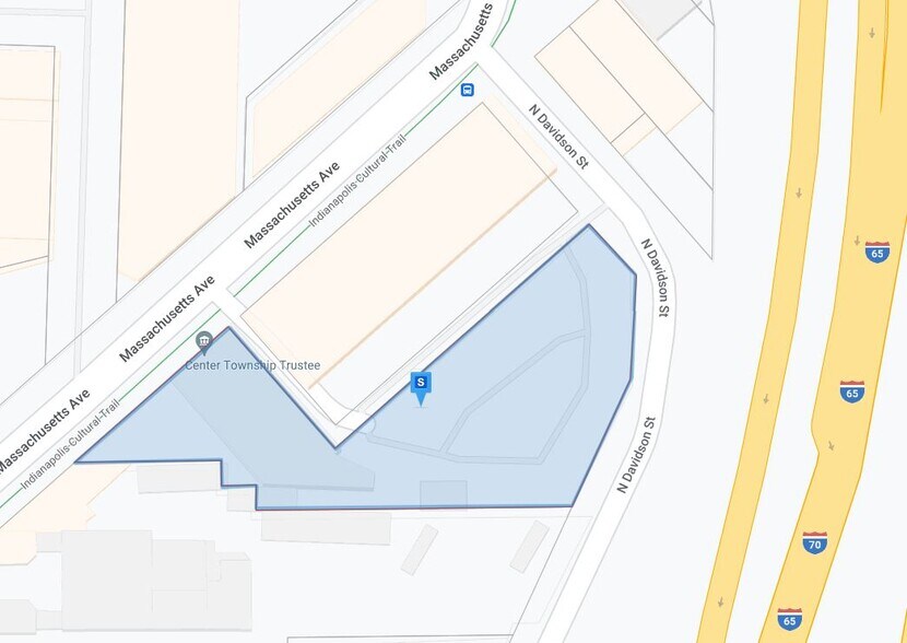 863 Massachusetts Ave, Indianapolis, IN à louer - Plan cadastral – Image 2 sur 11