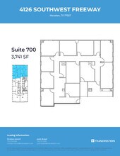 4126 Southwest Fwy, Houston, TX à louer Plan d’étage– Image 1 sur 1
