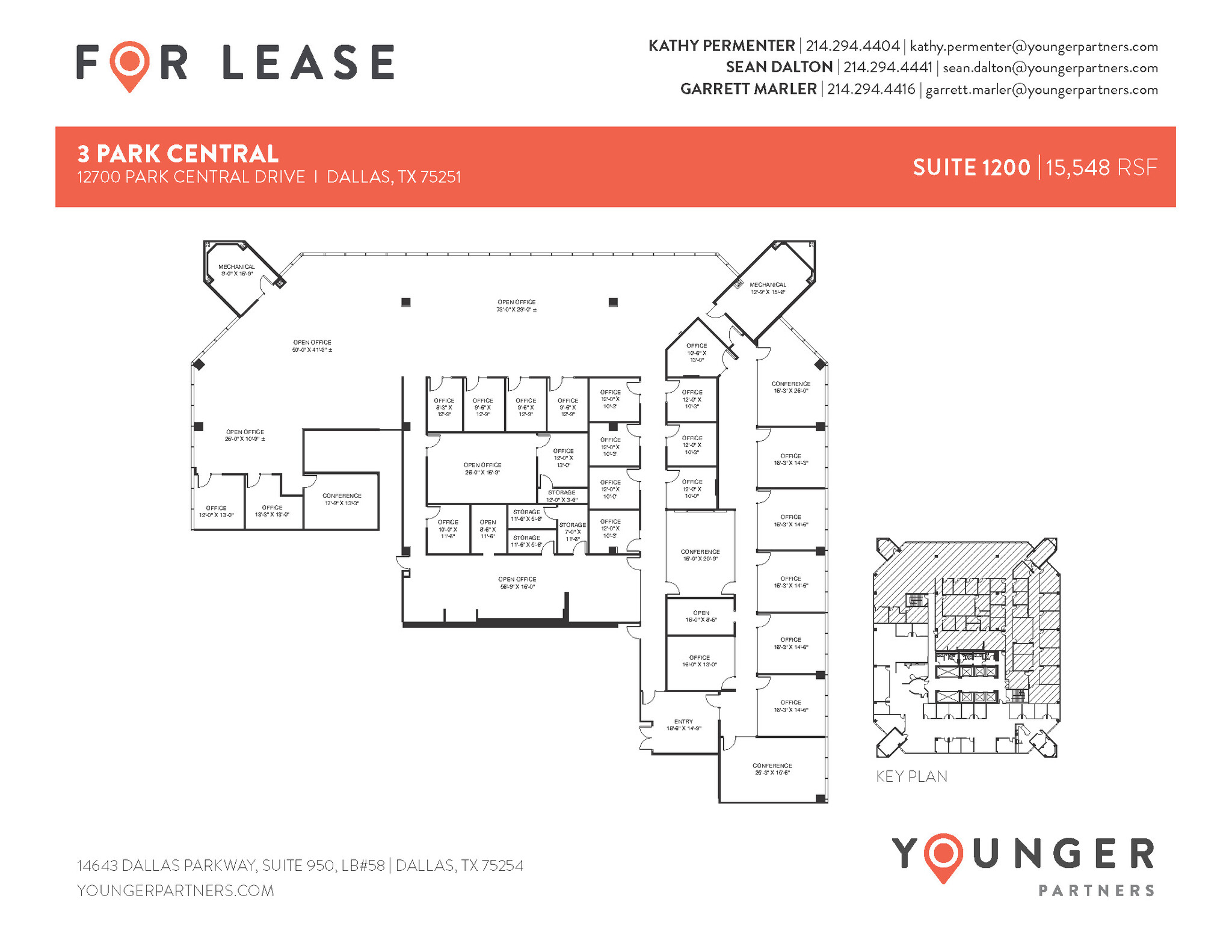 12700 Park Central Dr, Dallas, TX à louer Plan d’étage– Image 1 sur 1