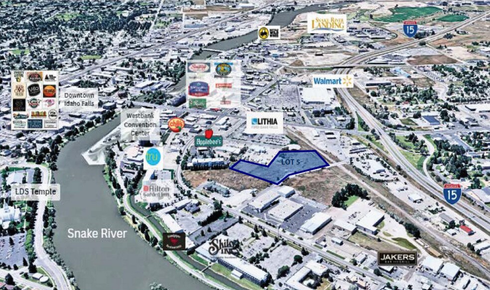 Lot 5 Wardell Ave, Idaho Falls, ID à vendre - Photo de l’immeuble – Image 3 sur 3
