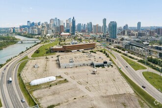 1720 Bow Trl SW, Calgary, AB - Vue aérienne vue de carte