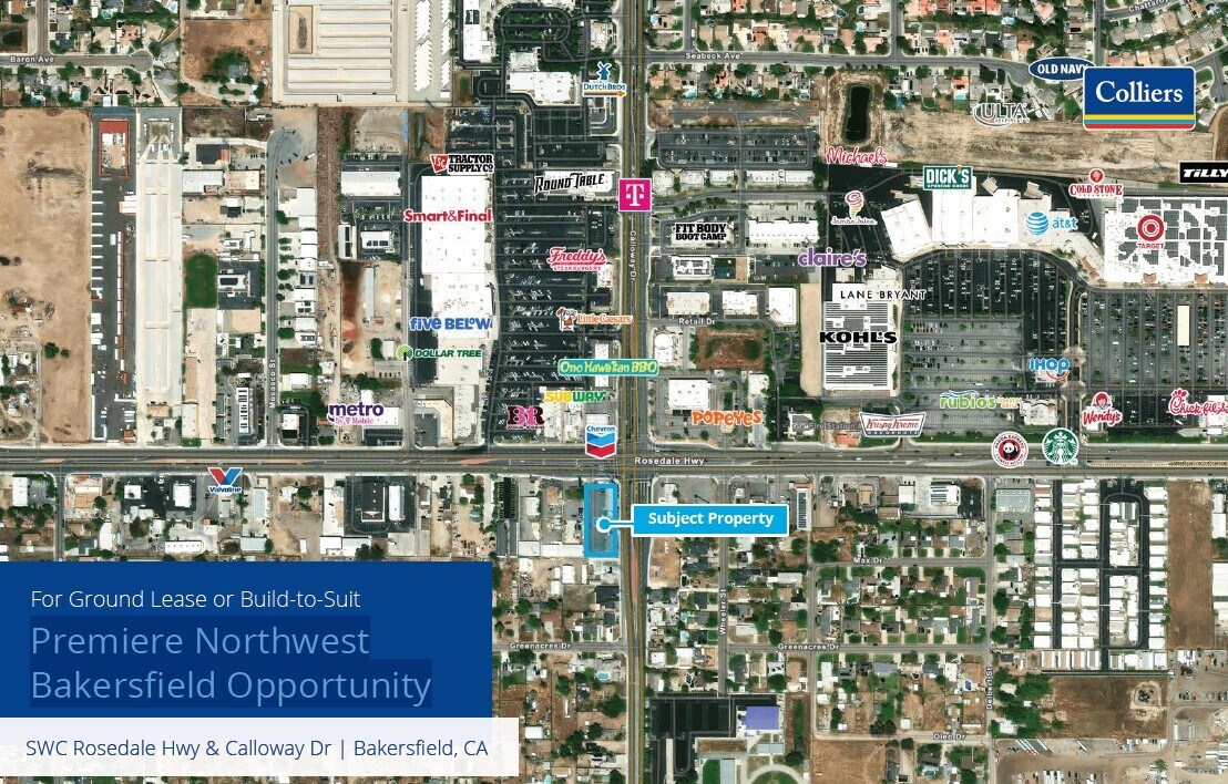 9721 Rosedale Hwy, Bakersfield, CA à louer Photo principale– Image 1 sur 2