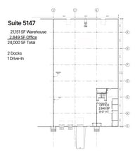 5147-5197 Winnetka Ave N, New Hope, MN à louer Plan d’étage– Image 1 sur 1