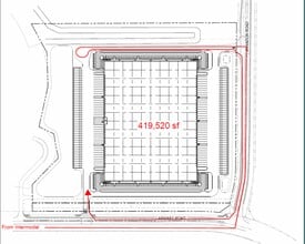 1851 Brandon Rd, Joliet, IL à louer Plan de site– Image 1 sur 1