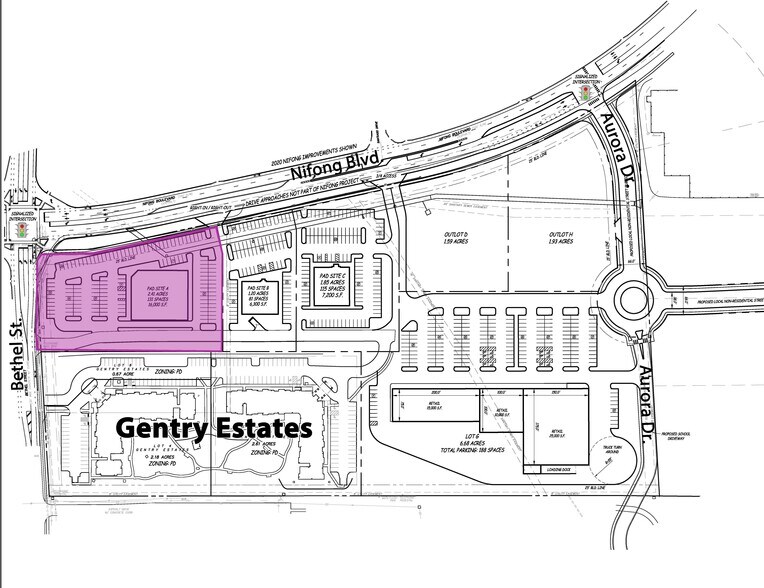 Bethel St & Nifong Blvd West Lot, Columbia, MO à louer - Photo principale – Image 1 sur 1