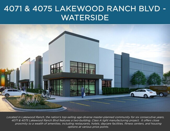 Plus de détails pour 4071 Lakewood Ranch Blvd N, Lakewood Ranch, FL - Industriel/Logistique à louer