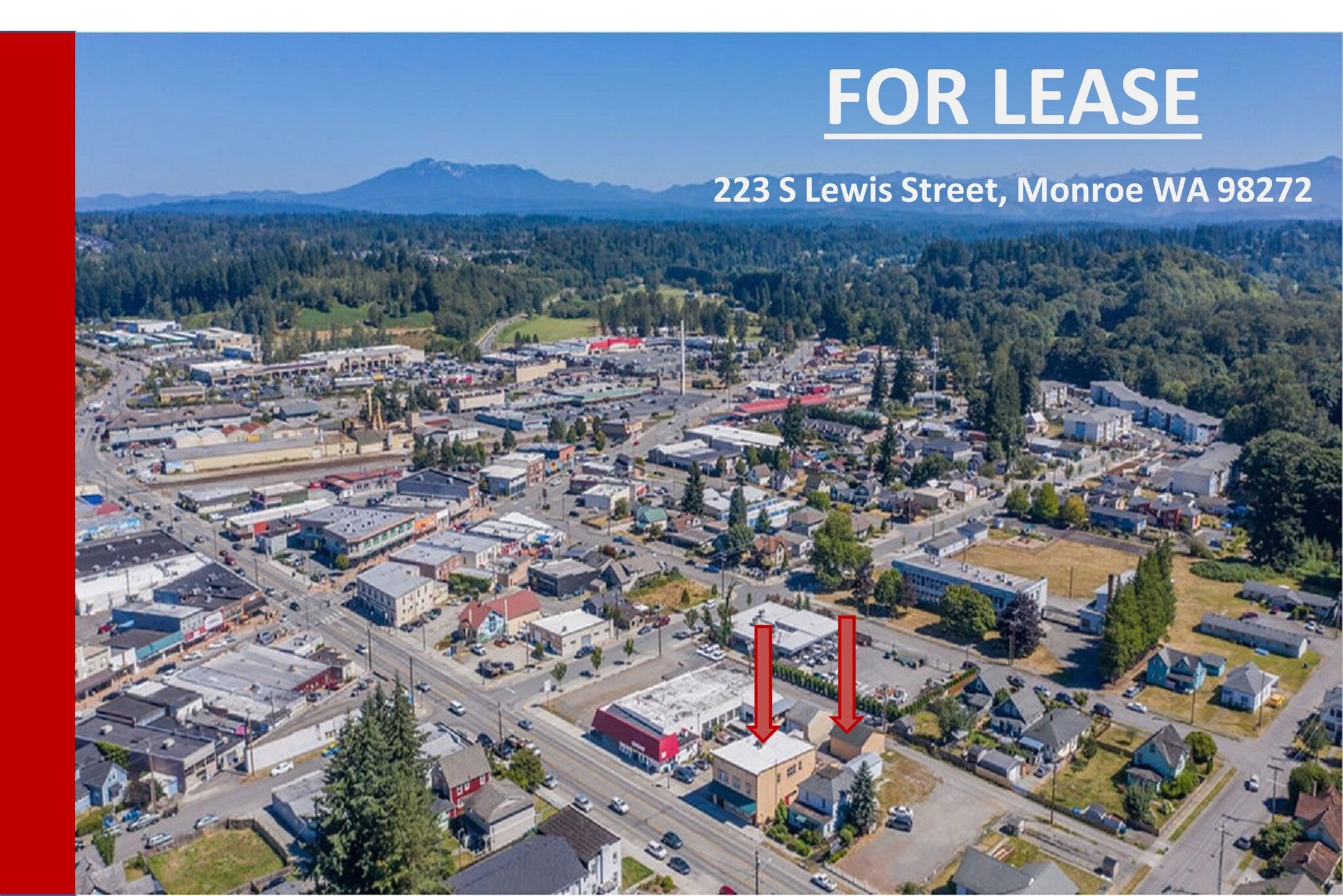 223 S Lewis St, Monroe, WA à louer Aérien– Image 1 sur 10