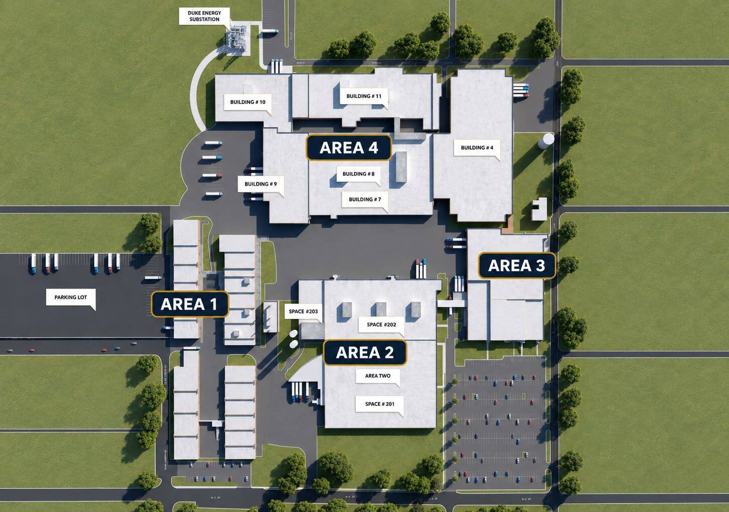 200 N 13th St, Erwin, NC à louer Plan de site– Image 1 sur 2