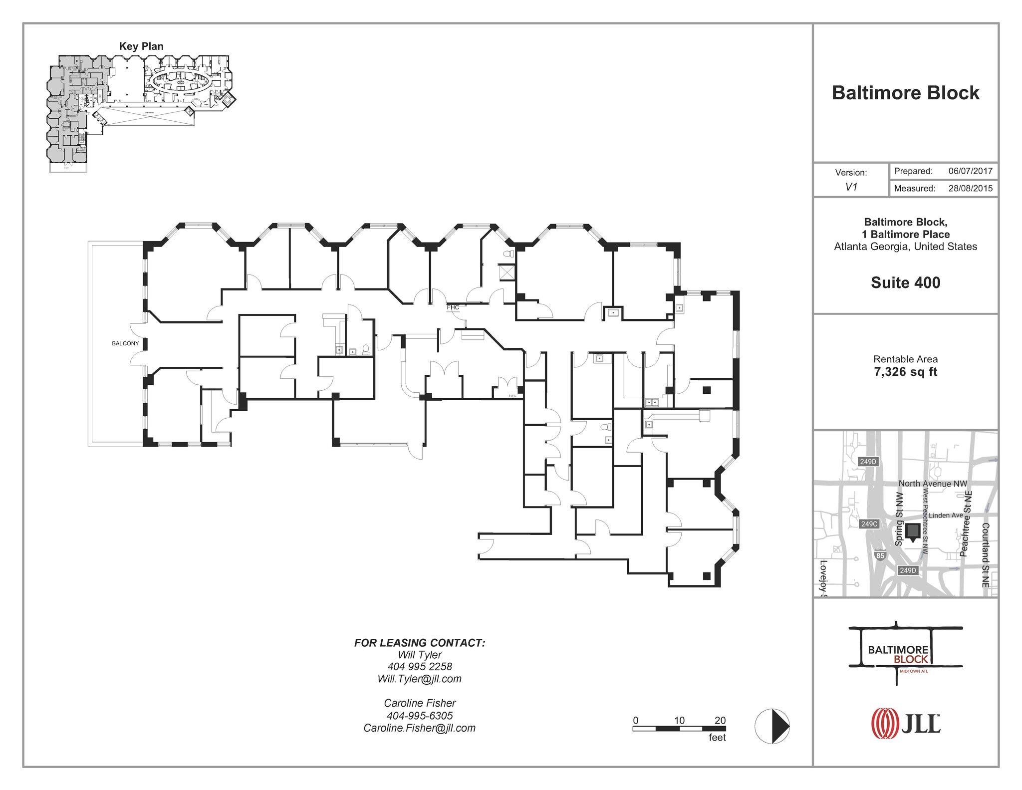 1 Baltimore Pl NW, Atlanta, GA à louer Plan d’étage– Image 1 sur 1