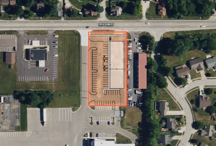 4541-A 71st St, Indianapolis, IN à vendre - Photo de l’immeuble – Image 2 sur 2