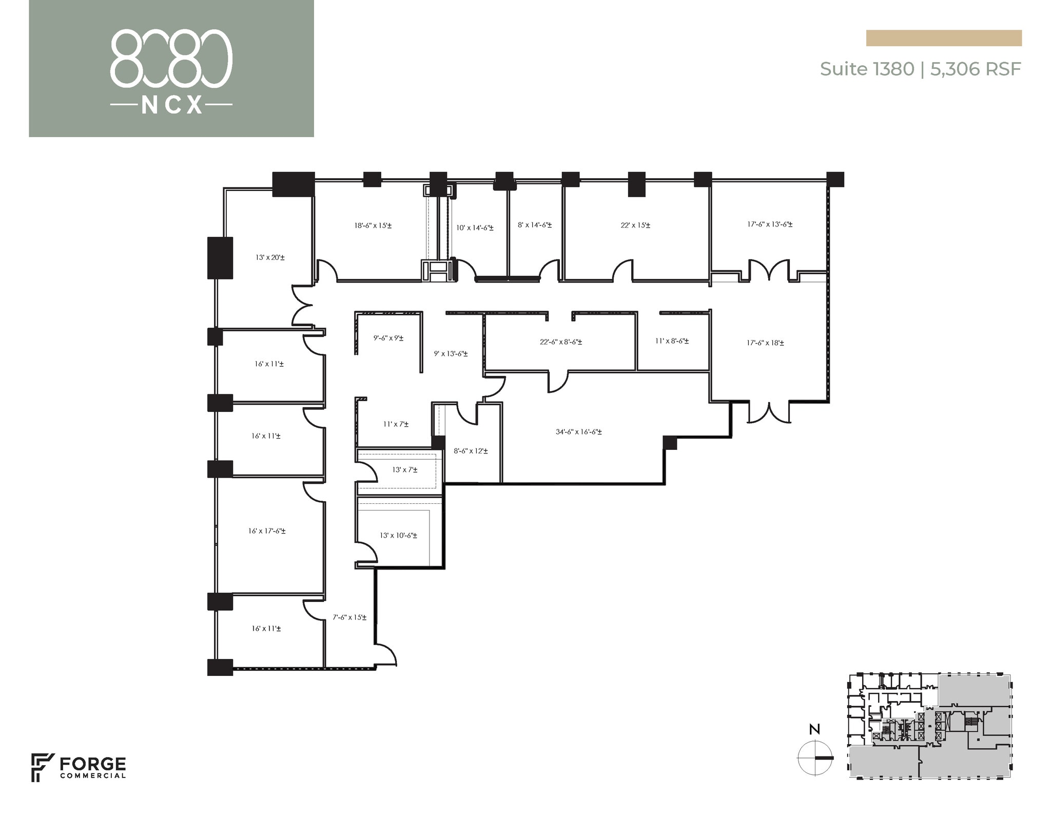 8080 N Central Expy, Dallas, TX à louer Plan d’étage– Image 1 sur 1