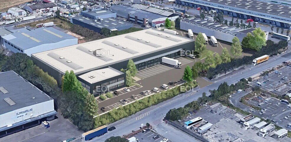 Industriel/Logistique dans Goussainville à louer - Photo de l’immeuble – Image 1 sur 4