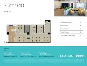 1100 Olive Way, Seattle, WA à louer Plan d’étage– Image 1 sur 1
