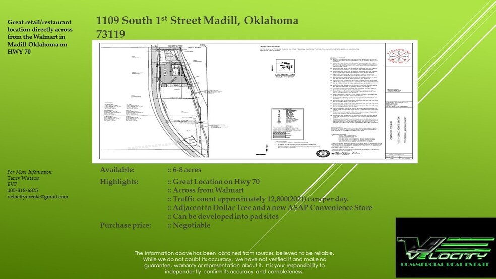 1109 S 1st St, Madill, OK à vendre - Photo de l’immeuble – Image 2 sur 7