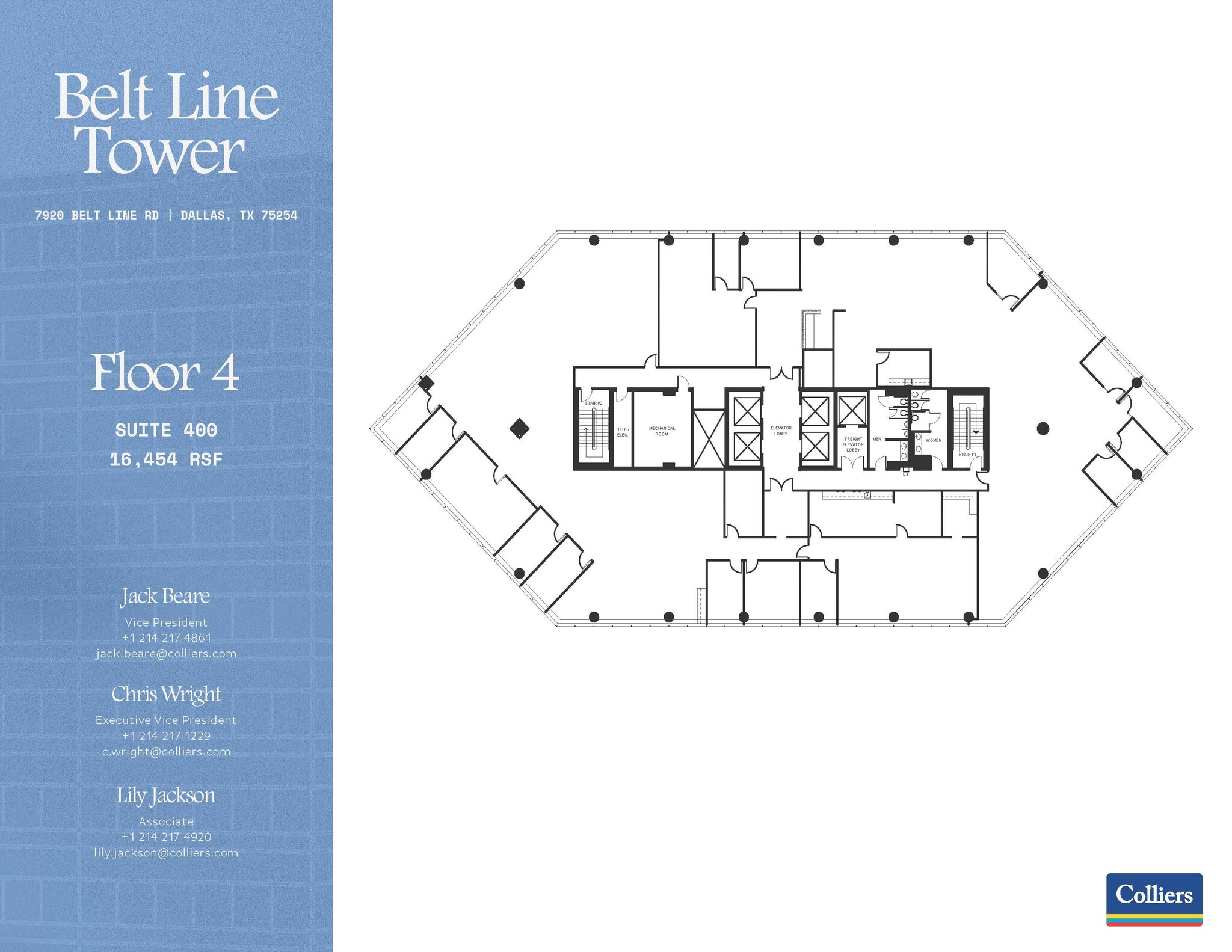 7920 Belt Line Rd, Dallas, TX à louer Plan d’étage– Image 1 sur 1