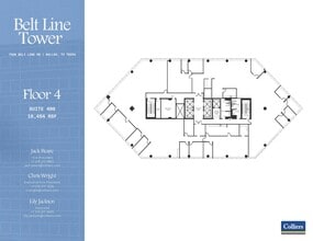7920 Belt Line Rd, Dallas, TX à louer Plan d’étage– Image 1 sur 1