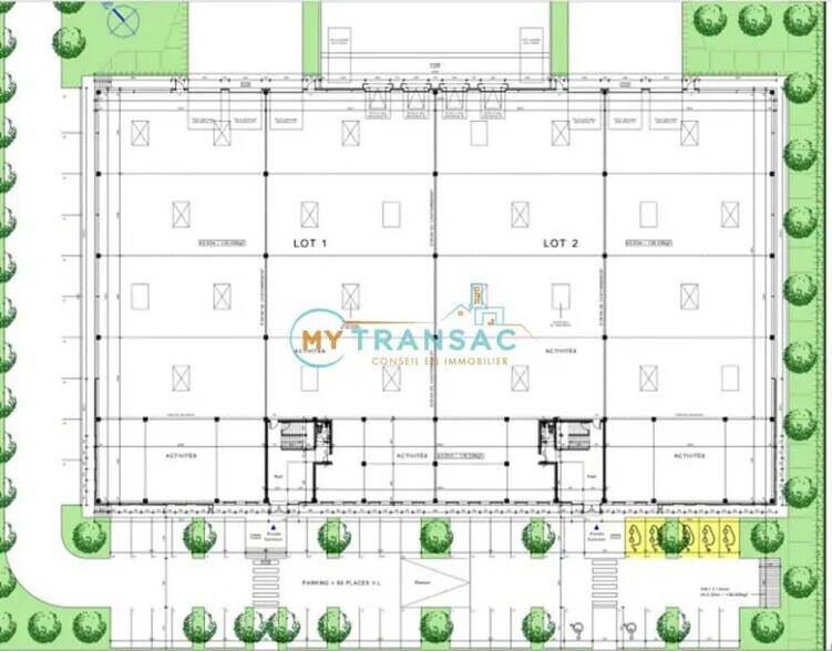 Industriel/Logistique dans Sucy-en-Brie à louer - Plan de site – Image 2 sur 3