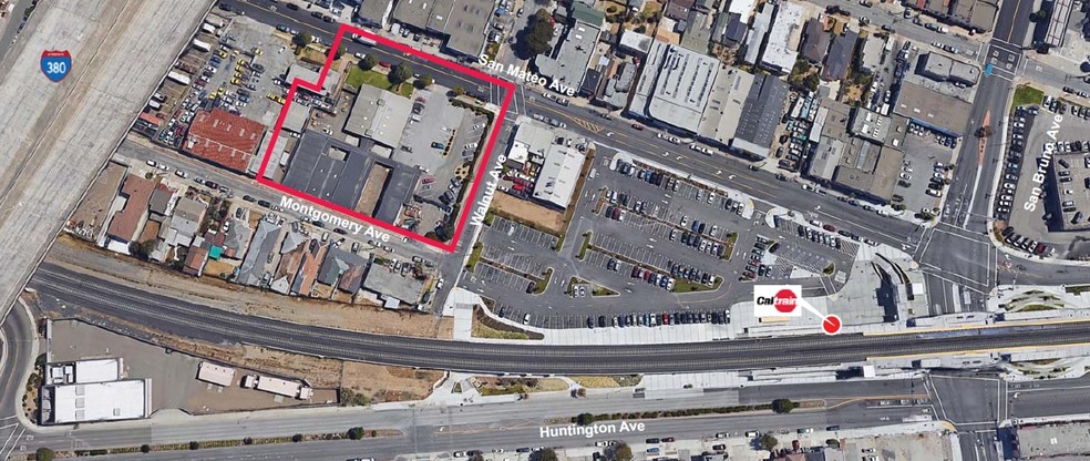 925 San Mateo Ave, San Bruno, CA à louer - Aérien – Image 2 sur 5