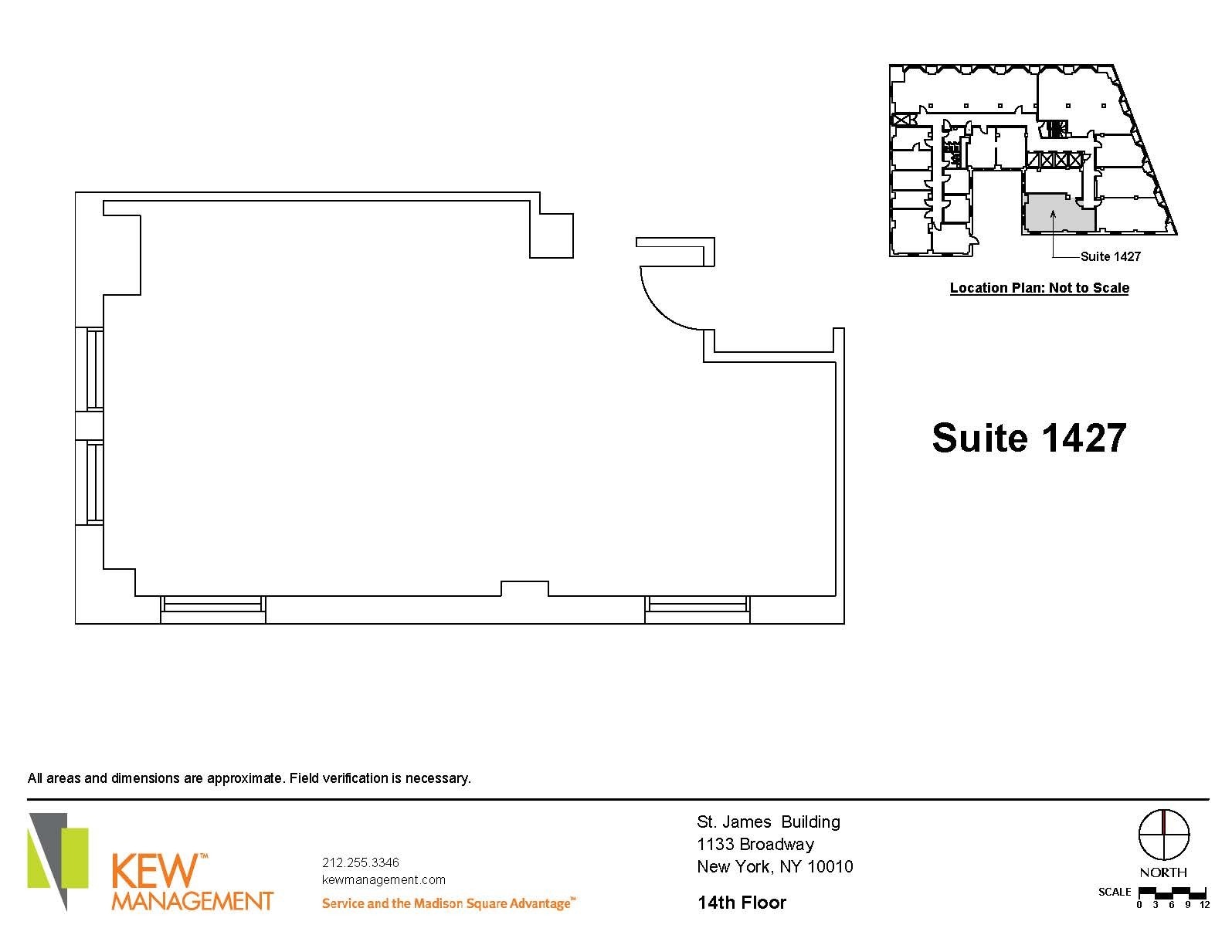 1133 Broadway, New York, NY à louer Plan d’étage– Image 1 sur 4