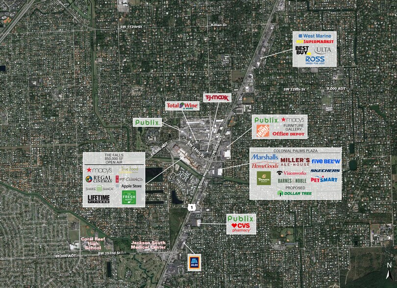 13601-13869 S Dixie Hwy, Miami, FL à louer - Photo de l’immeuble – Image 3 sur 4