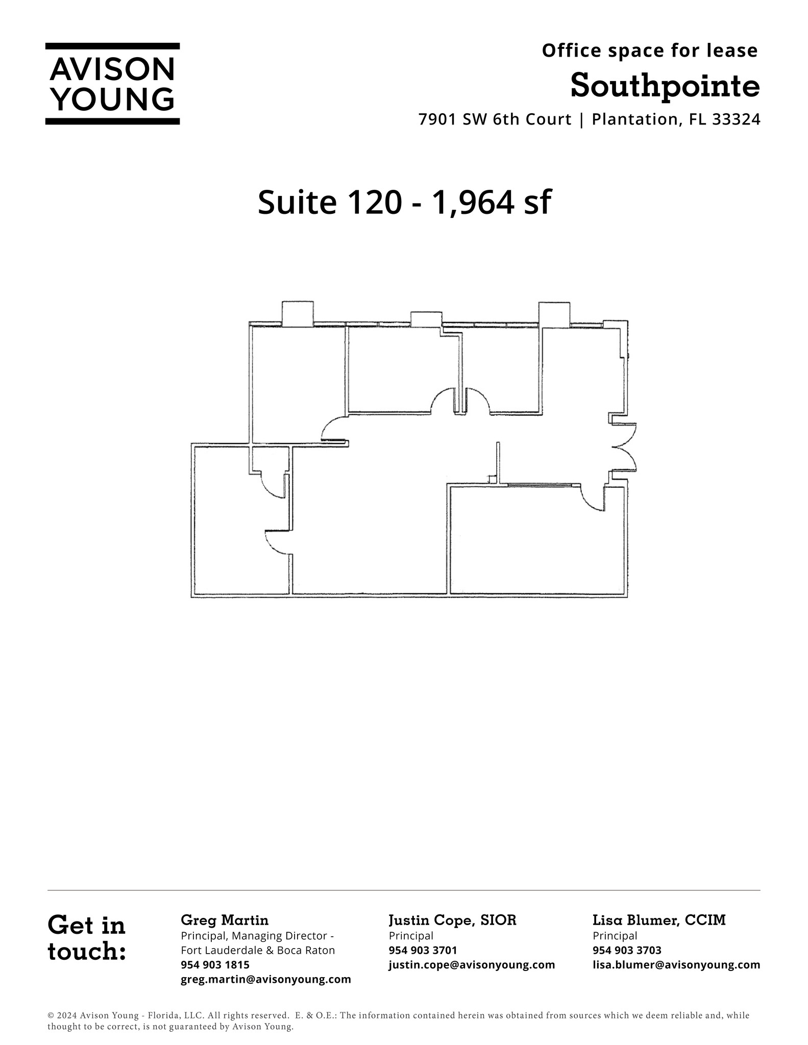 7901 SW 6th Ct, Plantation, FL à louer Plan de site– Image 1 sur 1