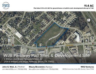 Plus de détails pour 2104 E Wm J Bryan Pky, Bryan, TX - Terrain à vendre