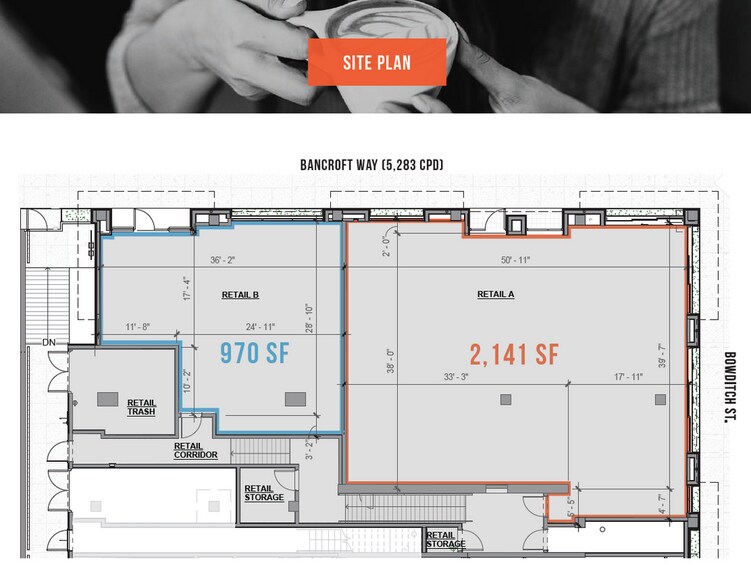 2590 Bancroft Way, Berkeley, CA à louer - Plan de site – Image 2 sur 4