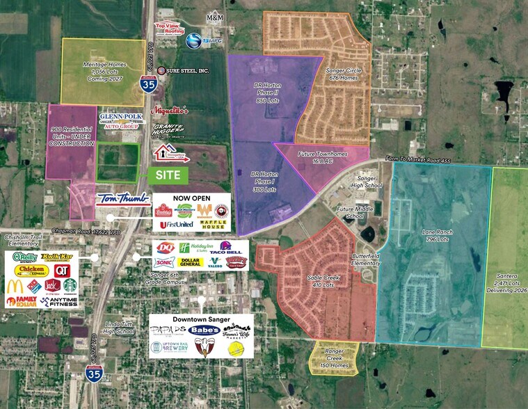 1301 Interstate 35, Sanger, TX à vendre - Photo de l’immeuble – Image 3 sur 5