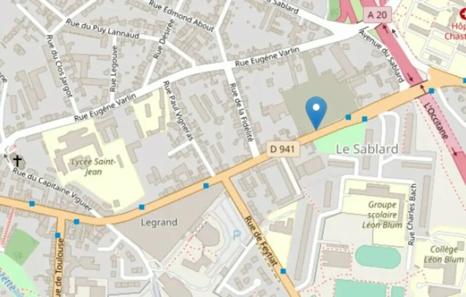 Bureau dans Limoges à louer - Photo de l’immeuble – Image 2 sur 11