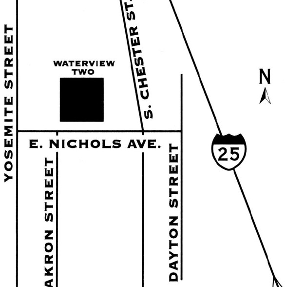 9155 E Nichols Ave, Centennial, CO à louer - Plan de site – Image 2 sur 6