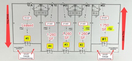 1491 Nine Mile Rd, Pensacola, FL à louer Plan d’étage– Image 2 sur 5