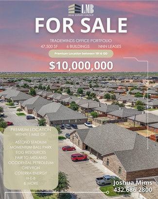 Plus de détails pour Tradewinds Blvd. – Bureau à vendre, Midland, TX