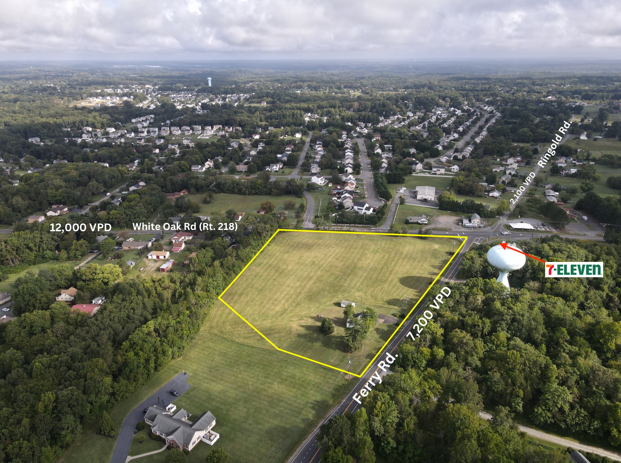 540 White Oak Rd, Fredericksburg, VA à vendre Photo principale– Image 1 sur 4