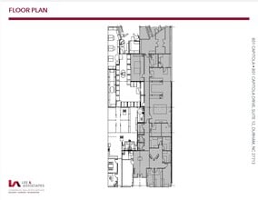800-801 Capitola Dr, Durham, NC à louer Plan d’étage– Image 2 sur 2