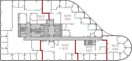 4270 Executive Sq, La Jolla, CA à louer Plan d’étage– Image 1 sur 1