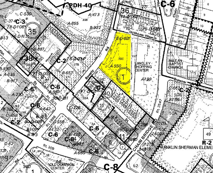 1355 Beverly Rd, McLean, VA à louer - Plan cadastral – Image 2 sur 13