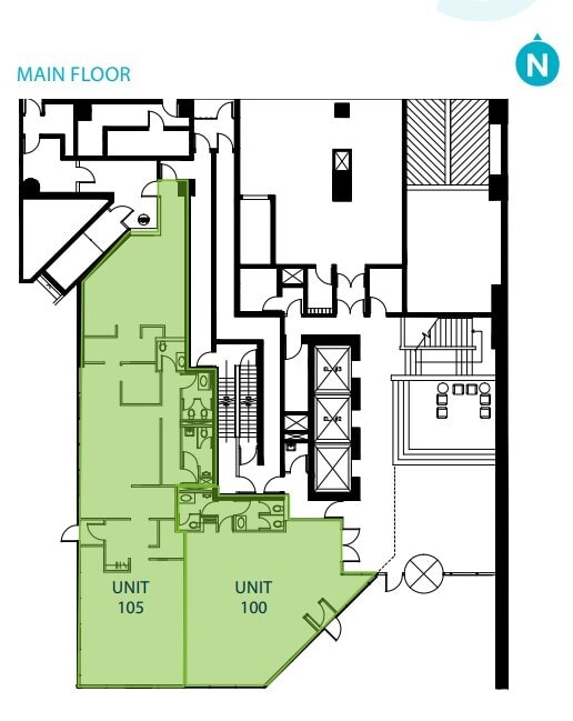 550 11th Ave SW, Calgary, AB à louer Plan d’étage– Image 1 sur 1