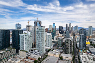 1212 S Flower St, Los Angeles, CA - VUE AÉRIENNE  vue de carte