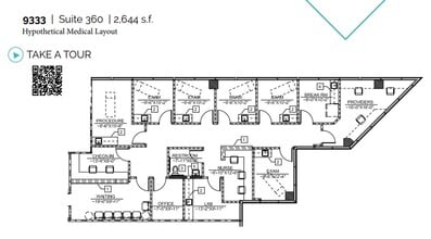 9333 Genesee Ave, San Diego, CA à louer Plan d’étage– Image 1 sur 1