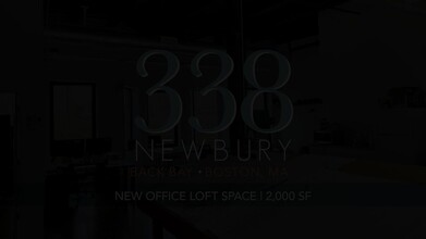 338 Newbury St, Boston, MA à louer - Vidéo sur l’annonce professionnelle 