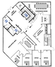716 Corporate Center Dr, Pomona, CA à louer Plan d’étage– Image 1 sur 2