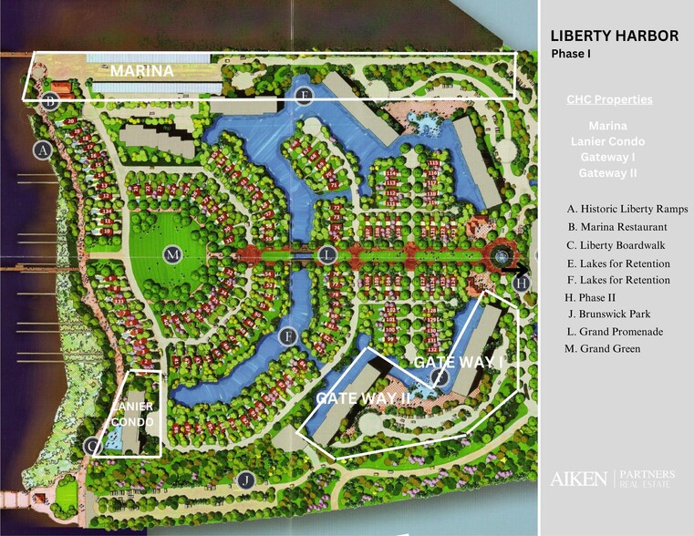 Liberty Harbor portefeuille de 3 biens à vendre sur LoopNet.fr - Plan de site – Image 3 sur 3