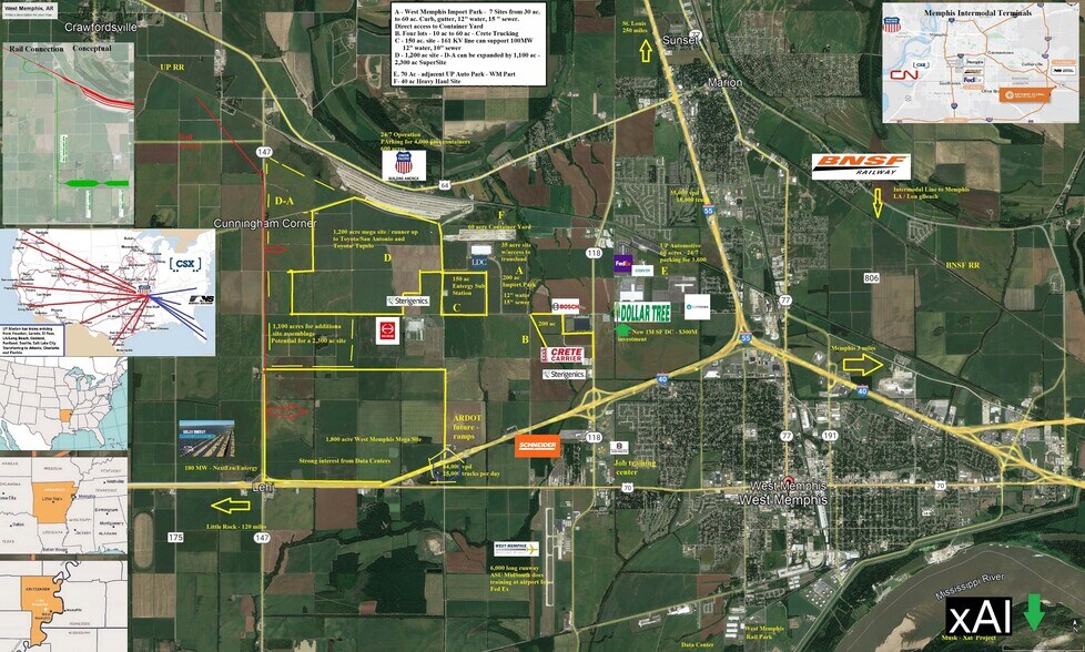 3251 Infinity Parkway, Marion, AR à vendre - Aérien – Image 1 sur 4