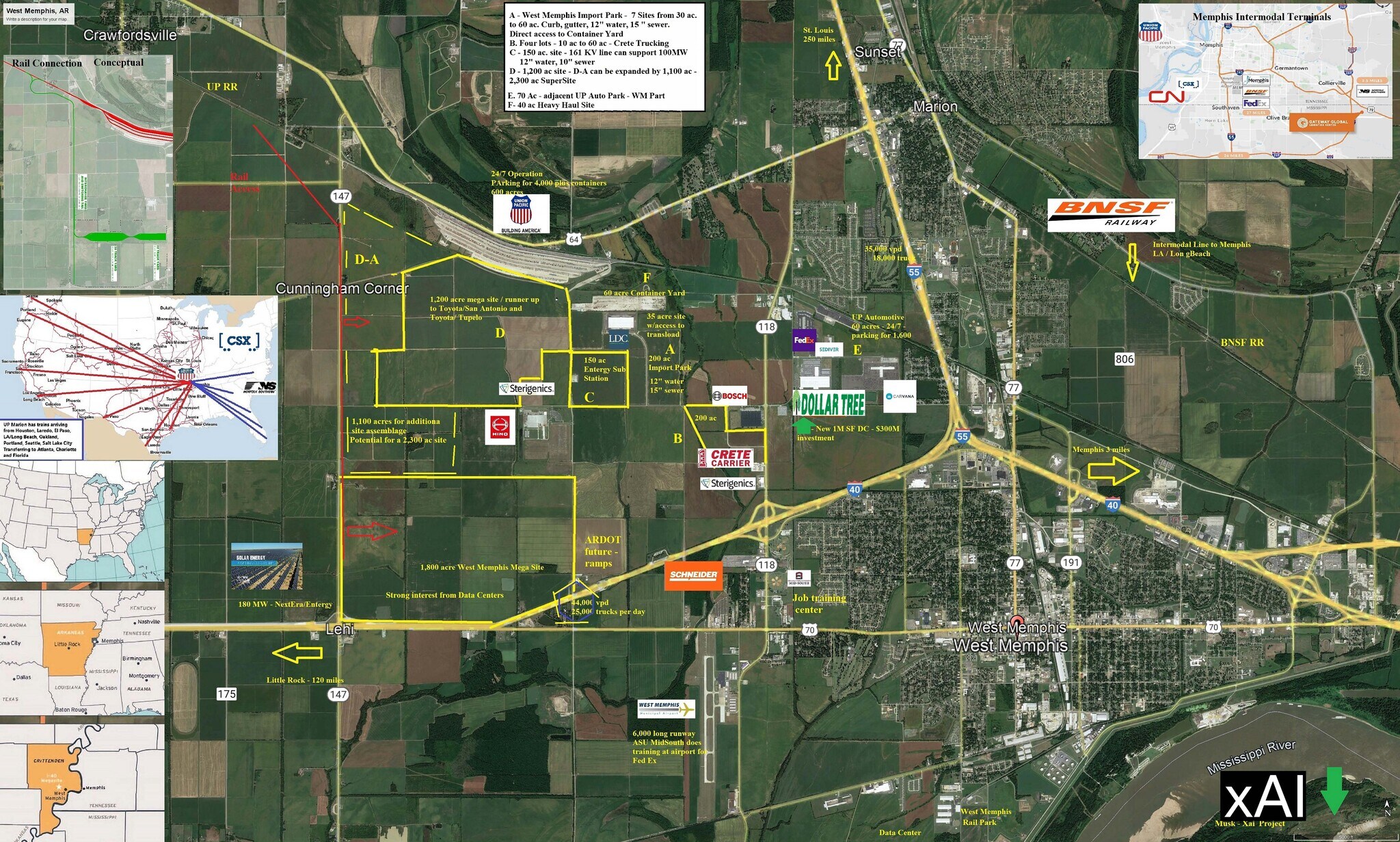 3251 Infinity Parkway, Marion, AR à vendre Aérien– Image 1 sur 5