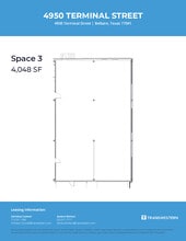 4950 Terminal St, Bellaire, TX à louer Plan d’étage– Image 1 sur 1