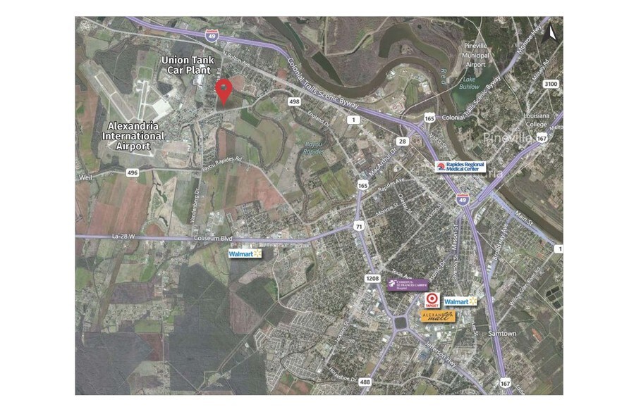 6599 England Dr, Alexandria, LA à vendre - Aérien – Image 2 sur 2