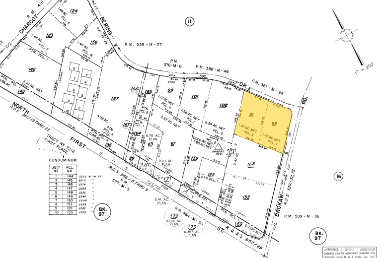 97 E Brokaw Rd, San Jose, CA à louer - Plan cadastral – Image 2 sur 13